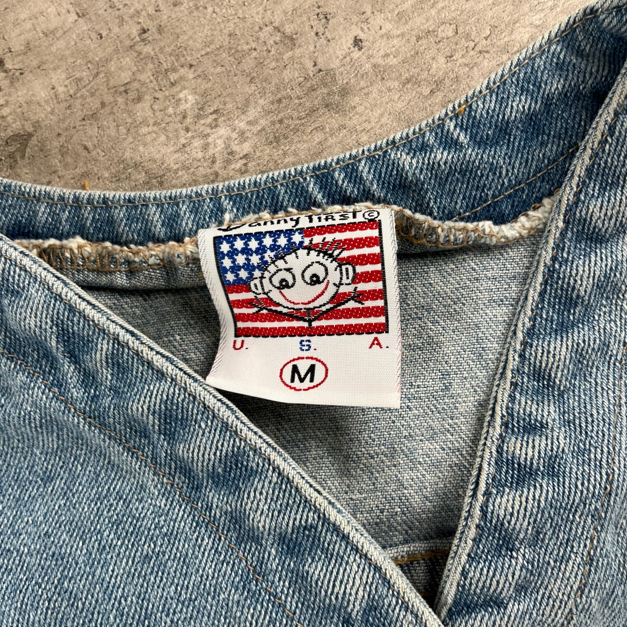 Vintage Dannys First Denim Vest 4/5T