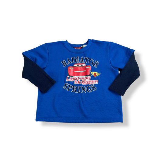 Disney Pixar Lightning McQueen Sweatshirt 3/4T