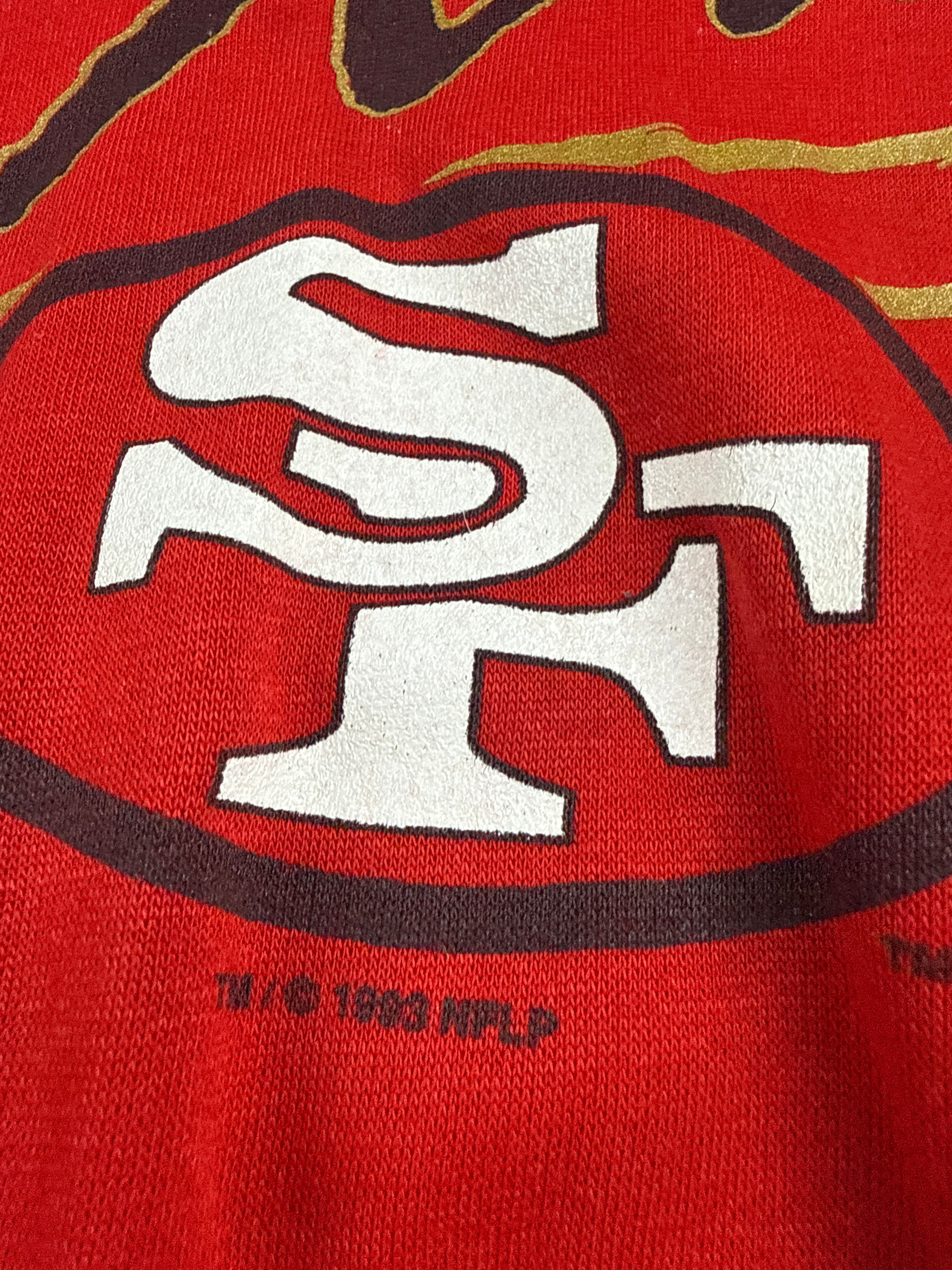 Vintage 49er Hoodie 3/4T