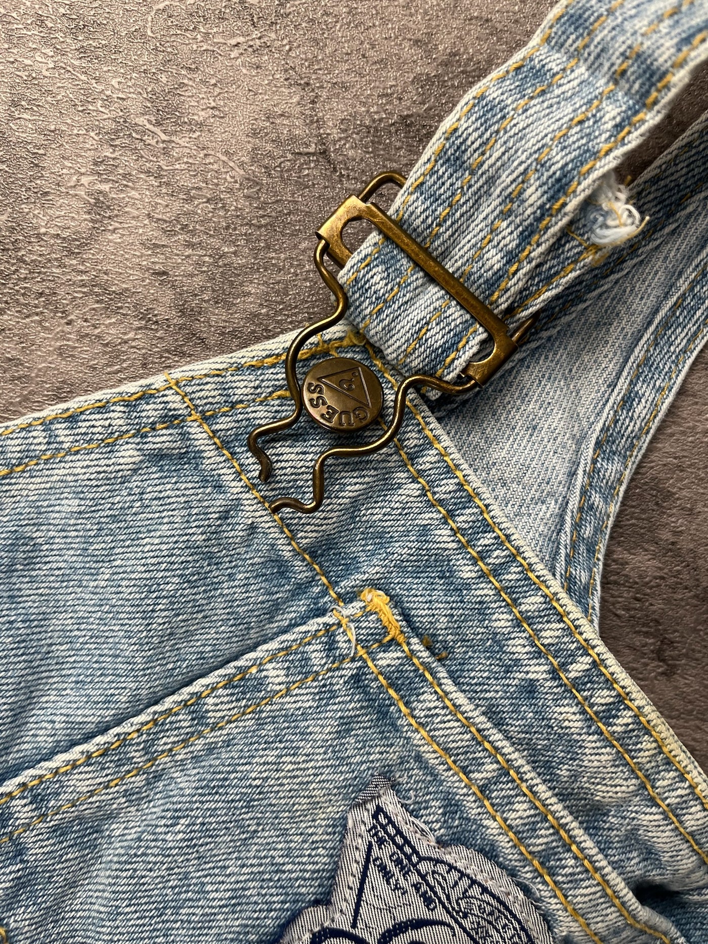 Vintage Guess Shortalls 3/4T