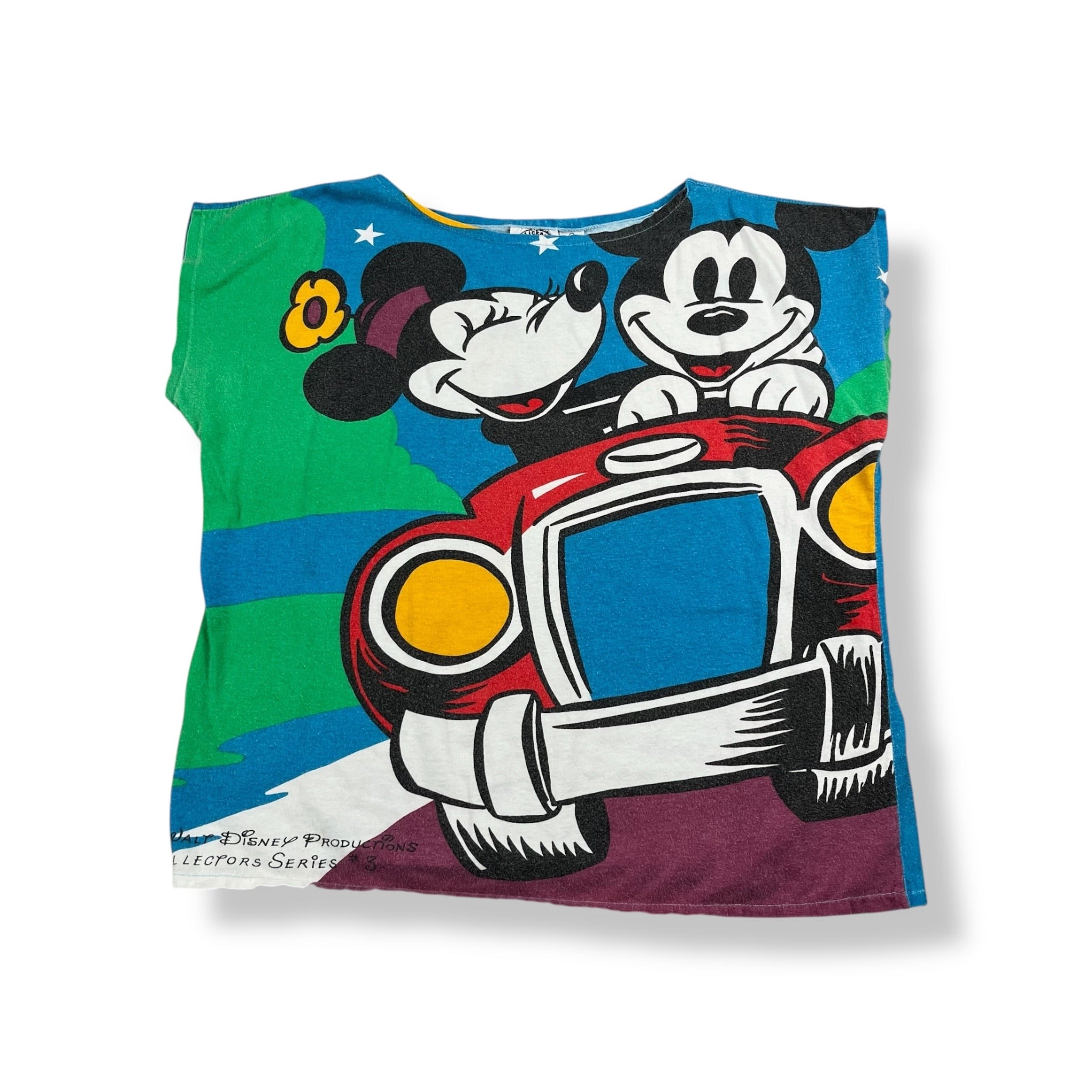 Vintage Mickey and Minnie Shirt Adult Small