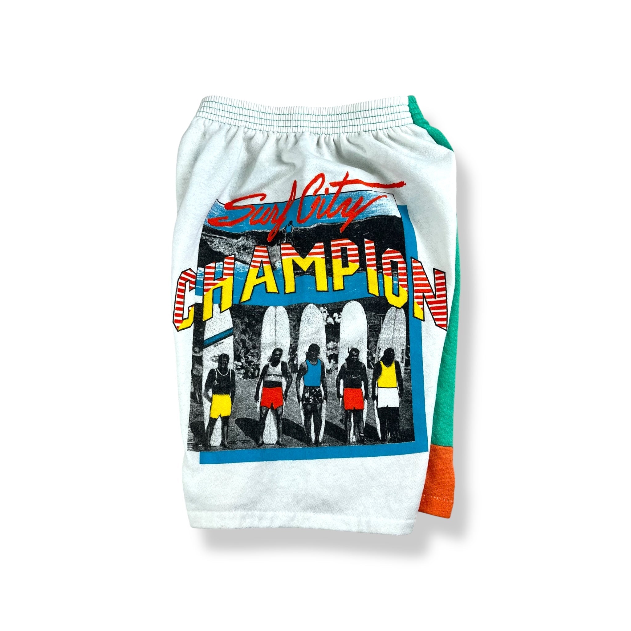 Vintage Surf Champion Sweat Shorts Youth Large