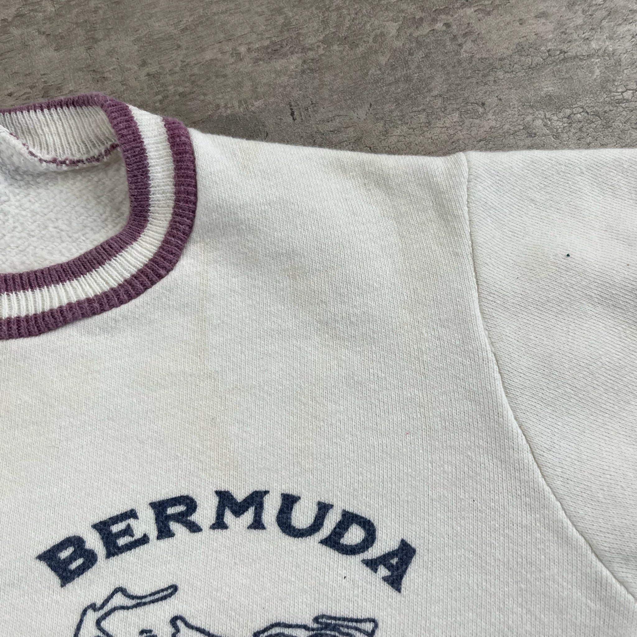 Vintage Bermuda Souvenir Sweatshirt 3/4T