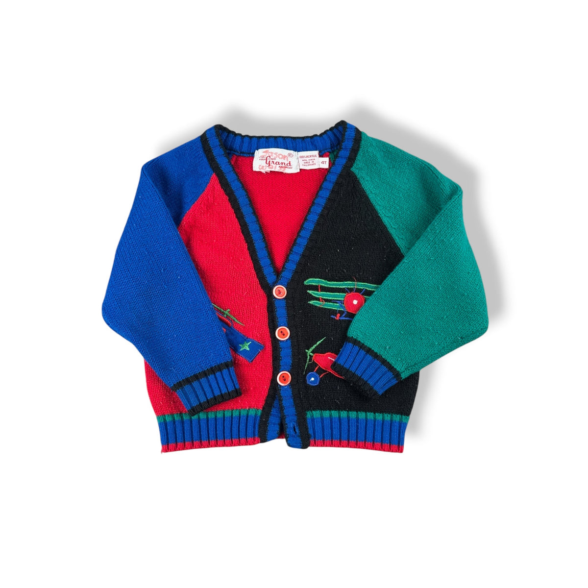 Vintage Knit Cardigan 2T