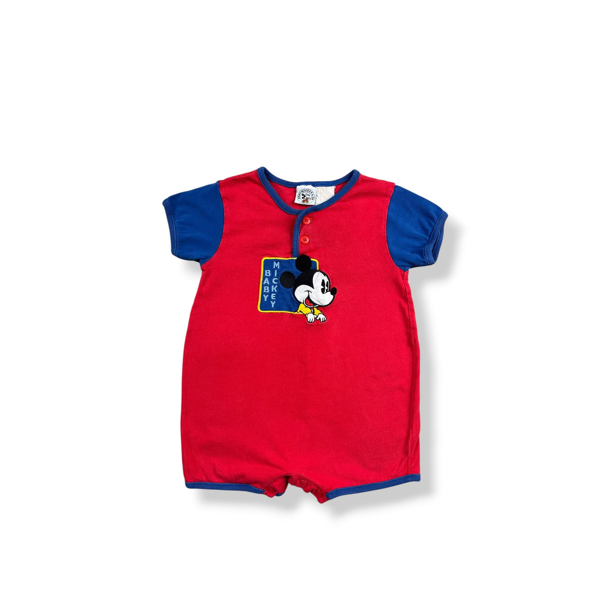 Vintage Mickey Mouse Romper 24 Months