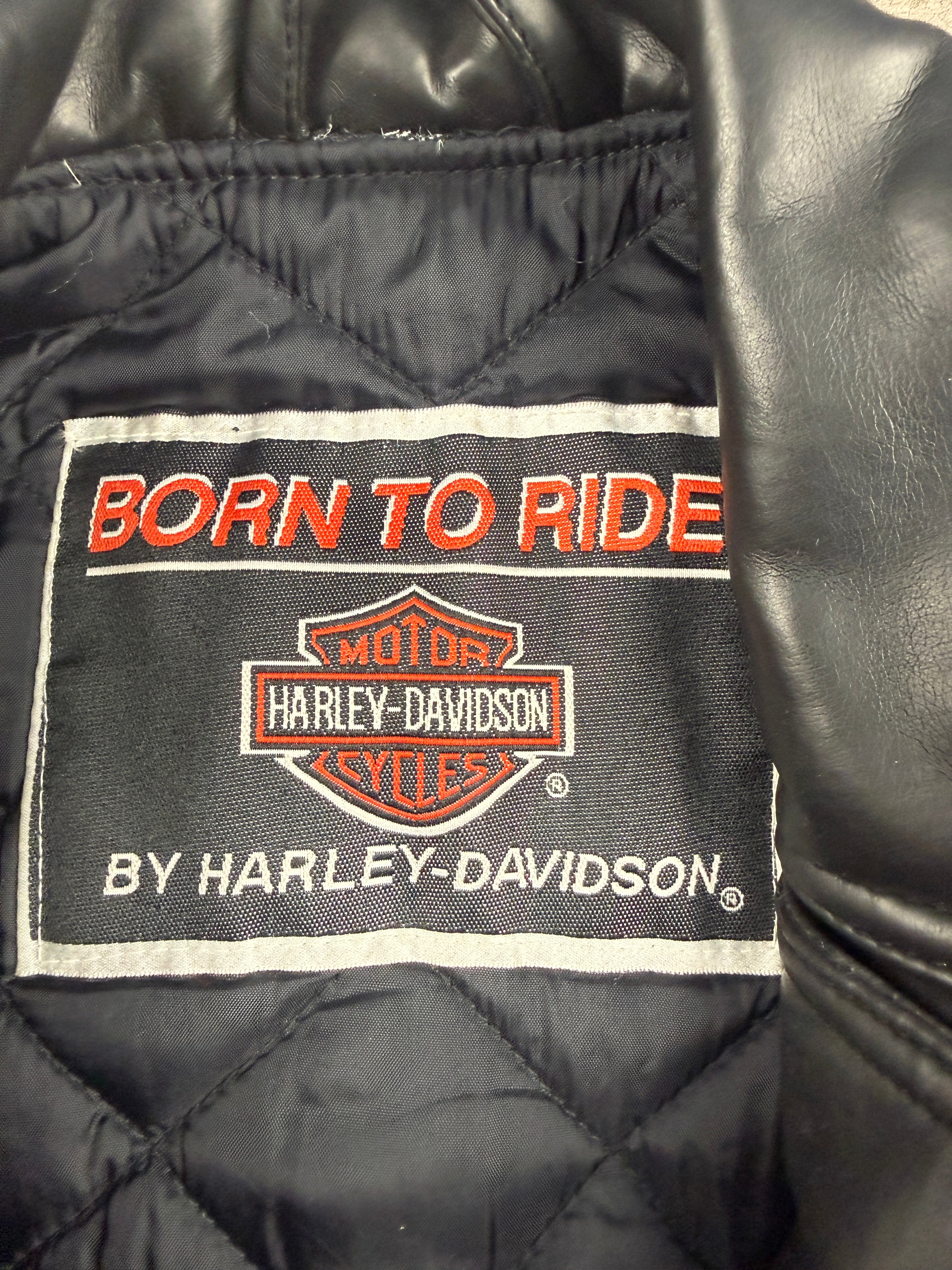 Vintage Harley Davidson Jacket 3/4T