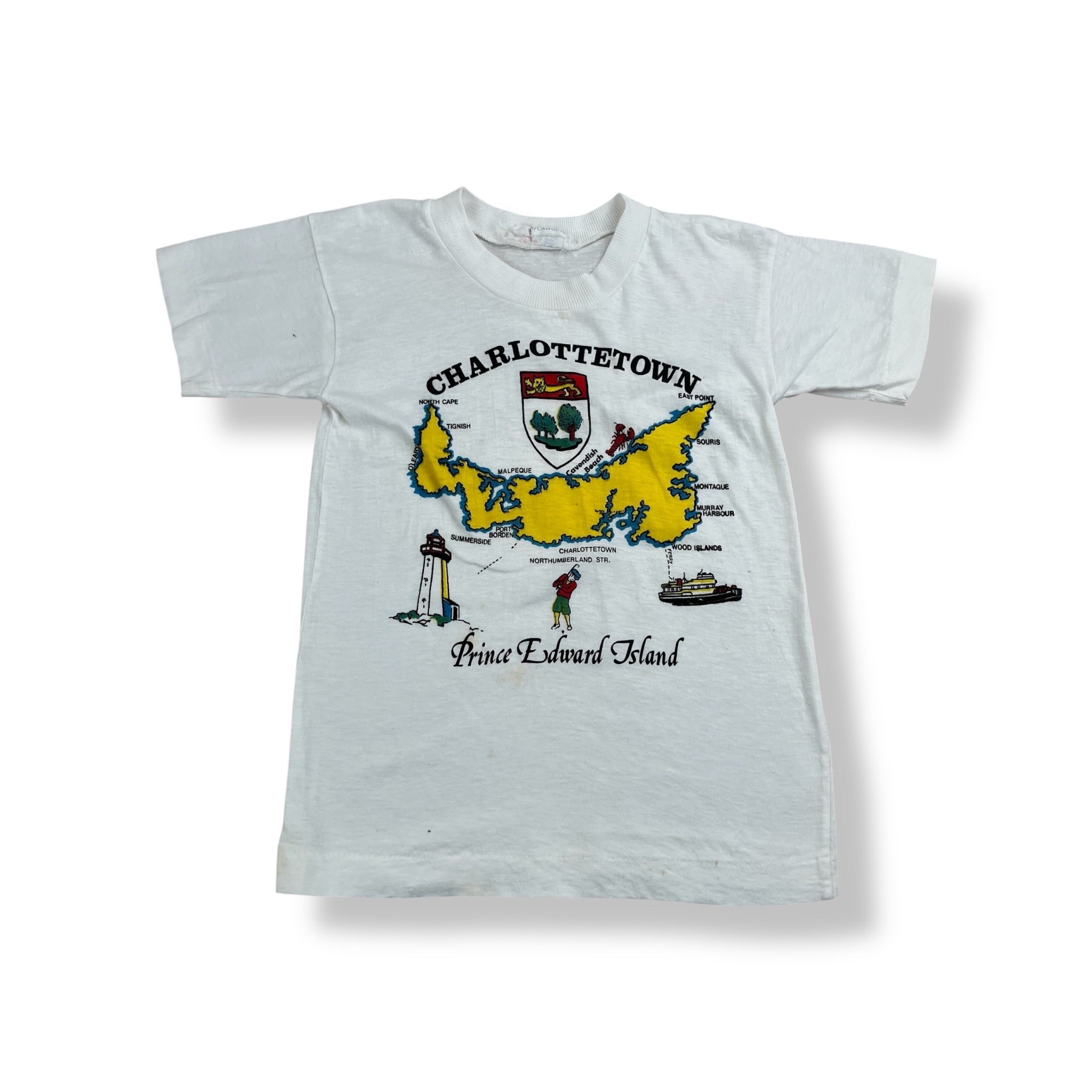 Vintage CharlotteTown Destination Tee 4T