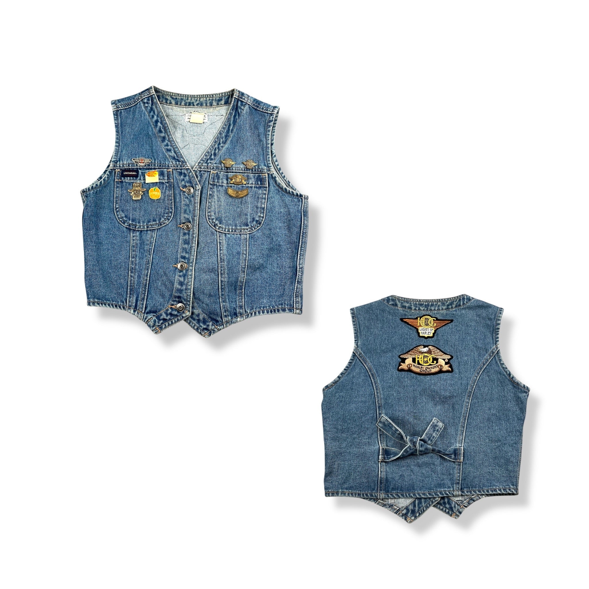 Vintage Harley Owner’s Group Vest Adult Medium