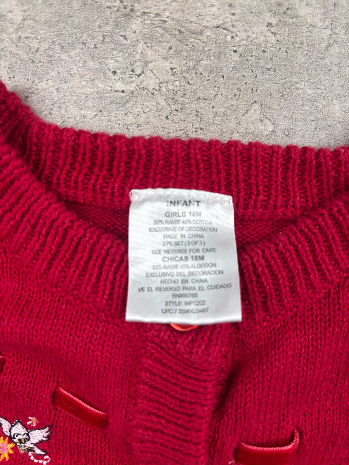 Vintage Pooh Cardigan 18M