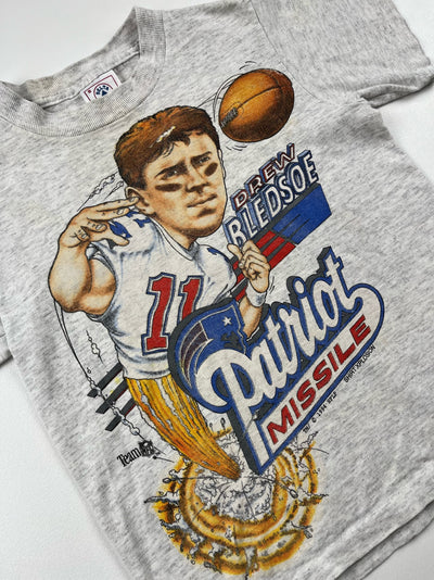 Vintage ‘94 Drew Bledsoe Patriots T-Shirt 4T