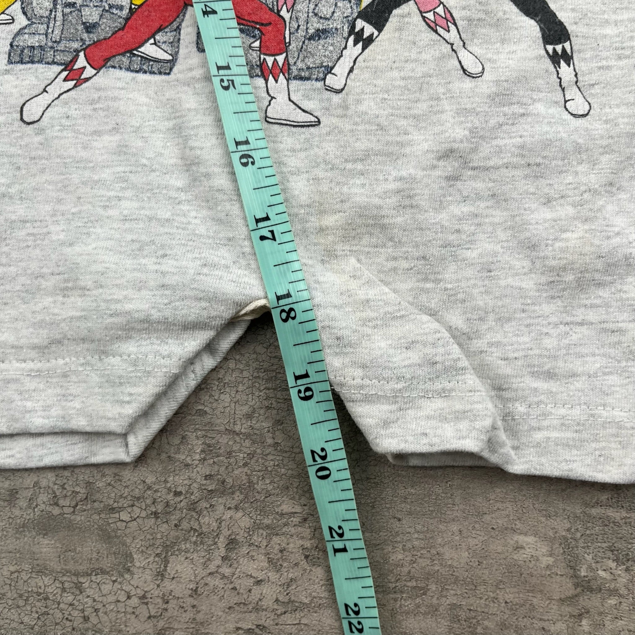 Vintage Mighty Morphin Power Rangers Upcycled Romper 12-18 Mo