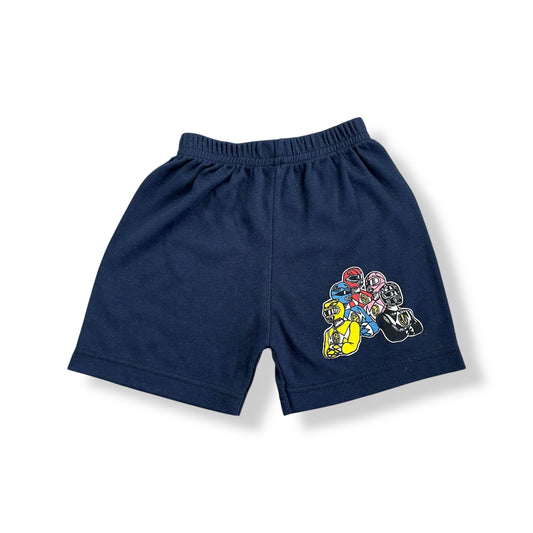 Vintage Mighty Morphin Power Rangers Cotton Shorts 2T