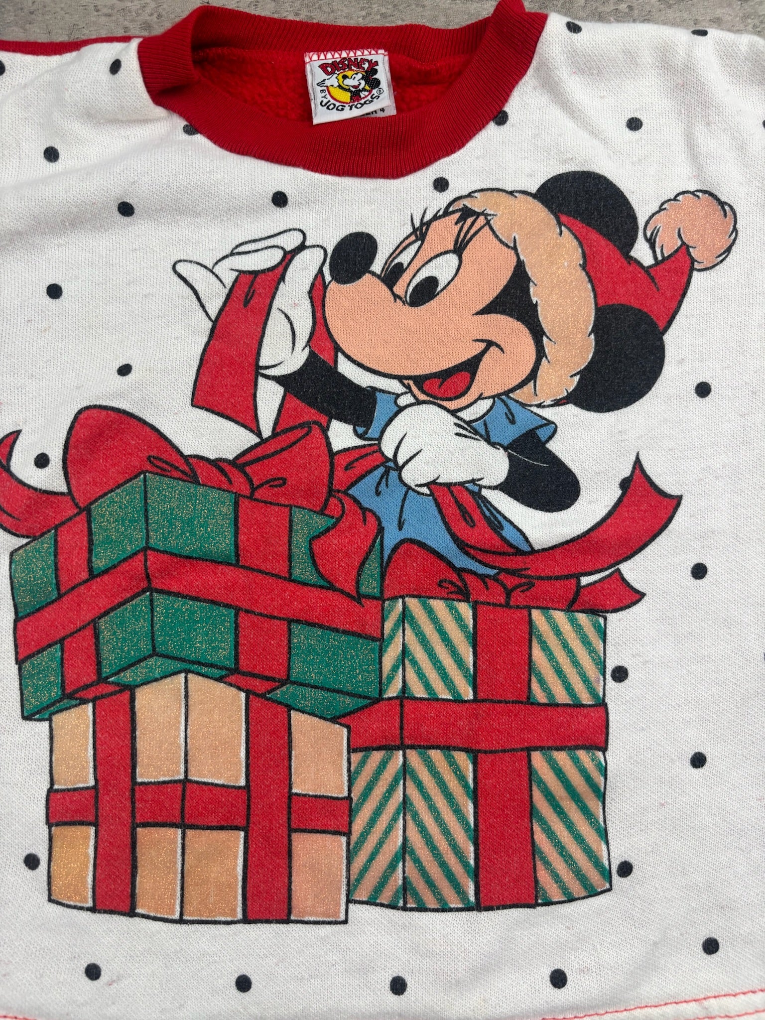 Vintage Minnie Mouse Christmas Set 3T