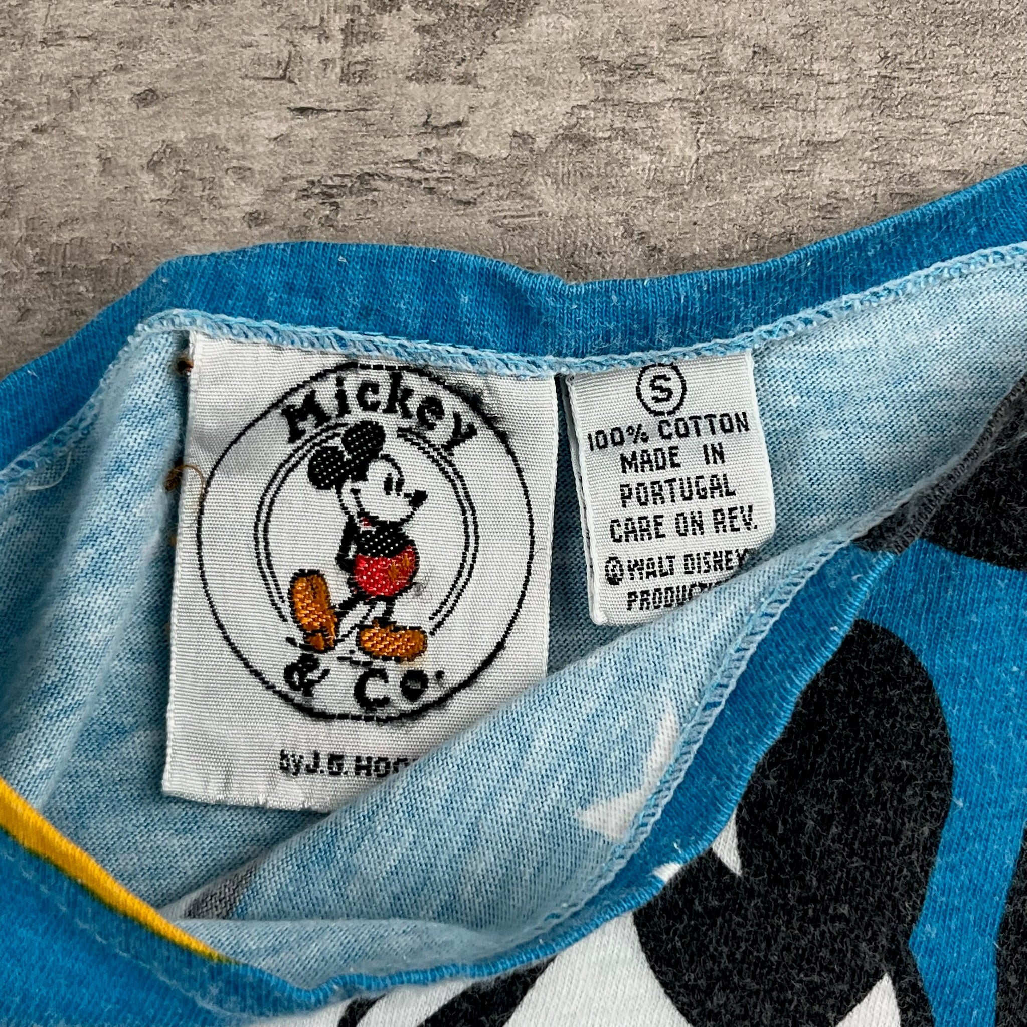 Vintage Mickey and Minnie Shirt Adult Small