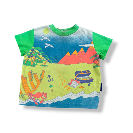 Vintage OshKosh Beach Top 2T