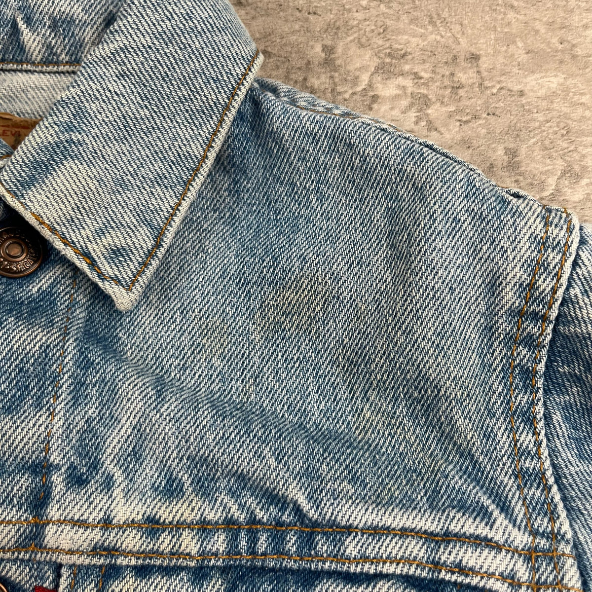 Vintage Levis Upcycled Skid Row Jacket 3T