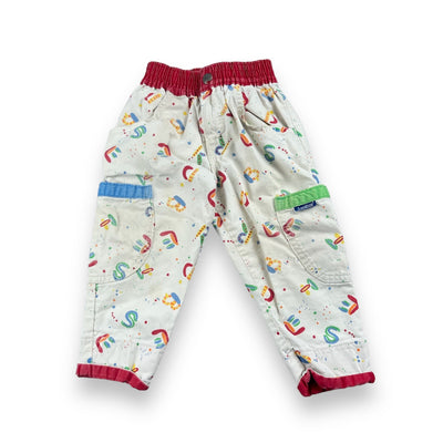 Vintage OshKosh Alphabet Pants 2T