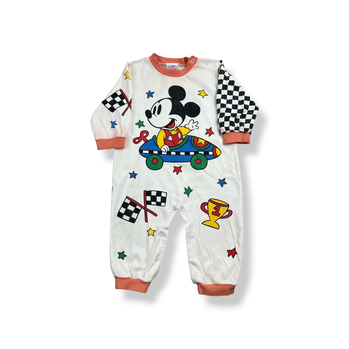 Vintage Mickey Mouse Romper 18 Months