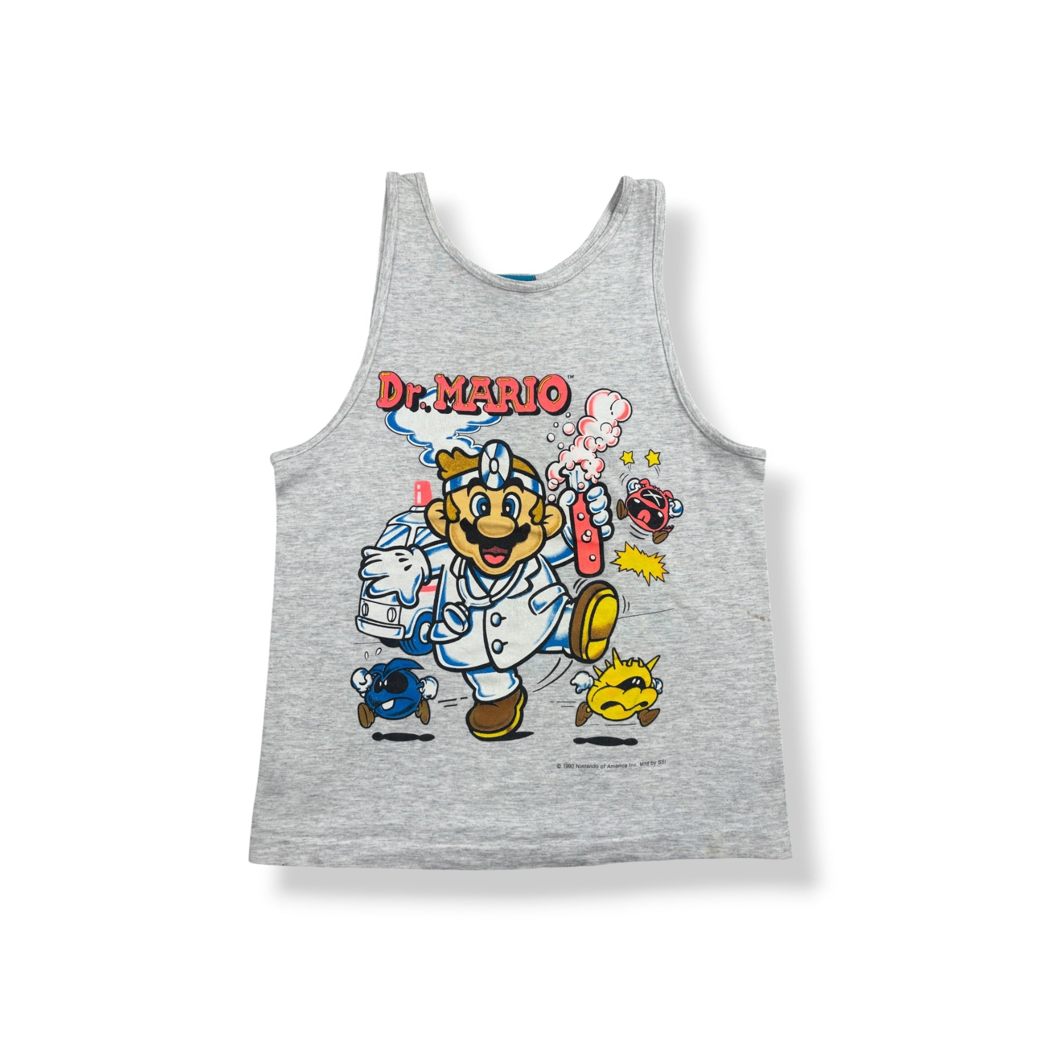 Vintage 1990 Dr Mario Tank 6/7