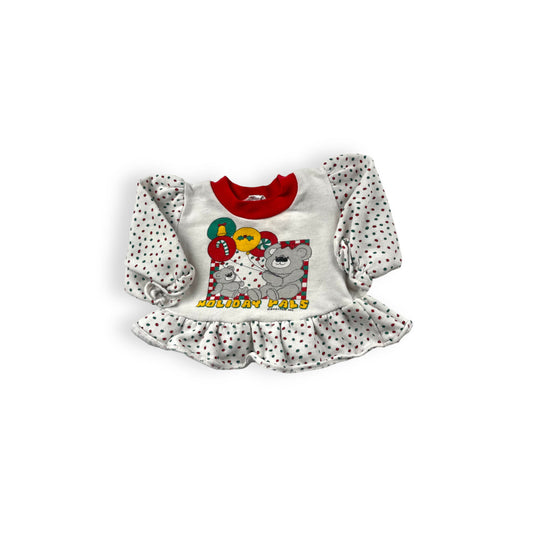 Vintage Holiday Pals Christmas Pelpum Crewneck Size 9-12 Months