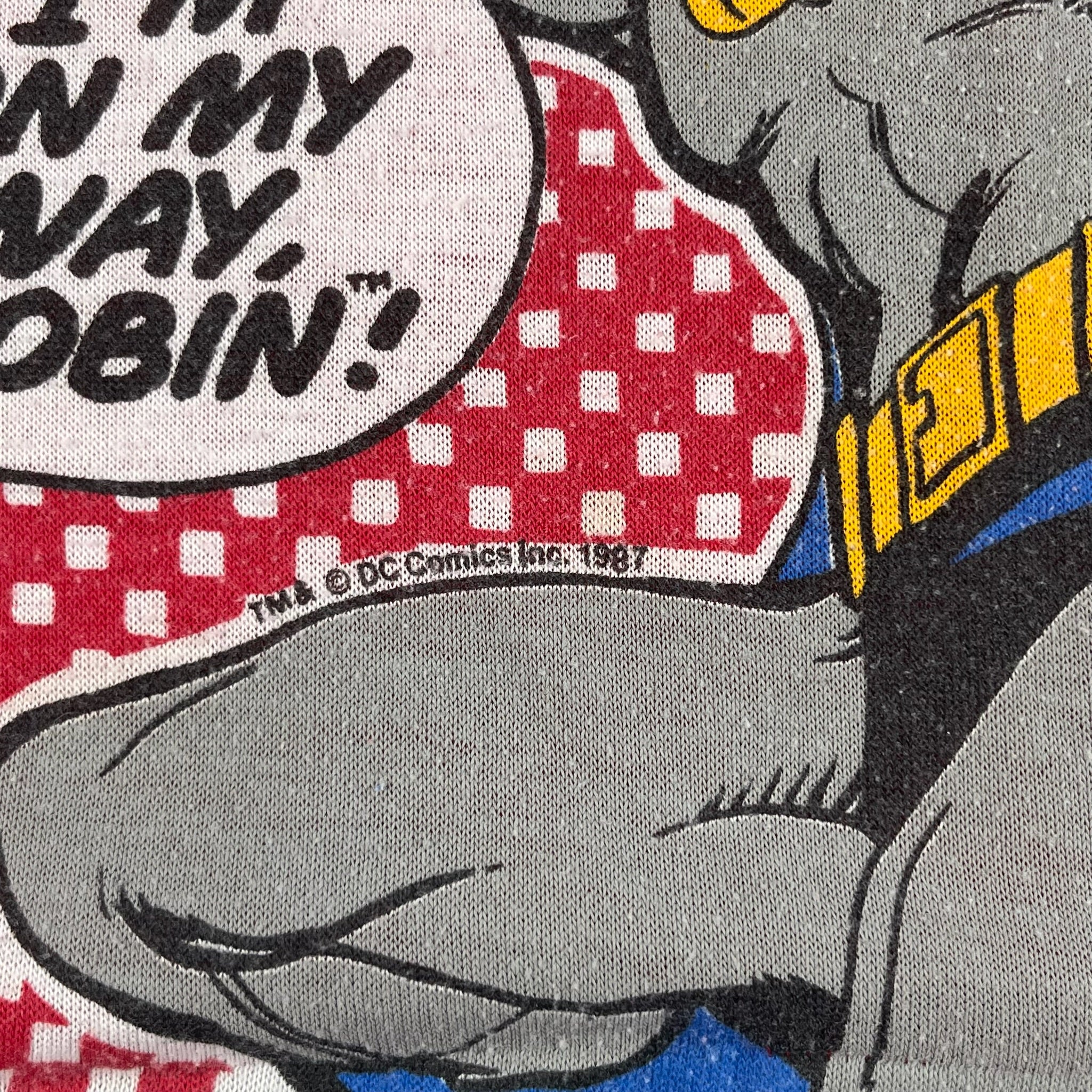 Vintage '87 Batman Pajama Set 2T