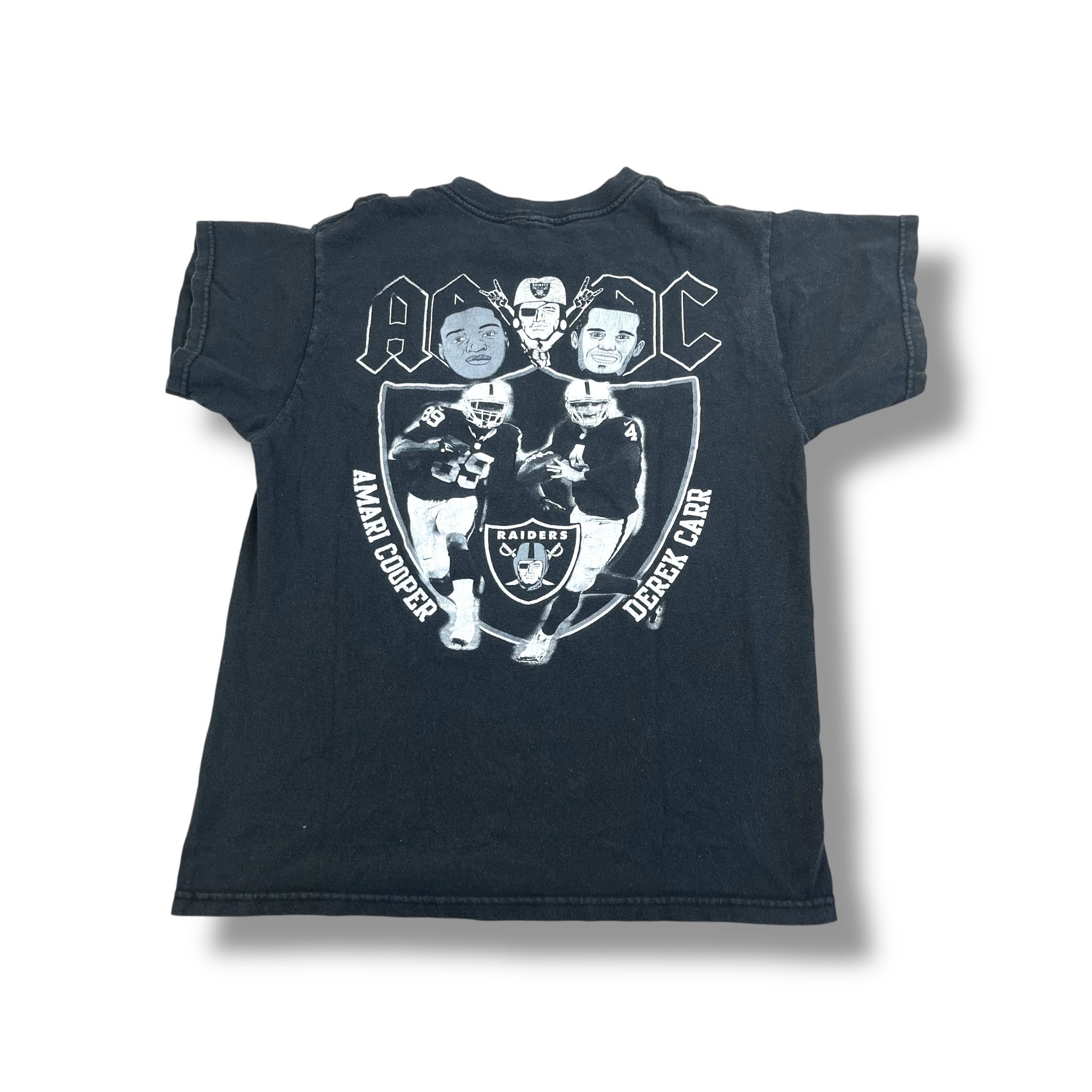 Vtg Oakland Raiders X ACDC Adult Medium