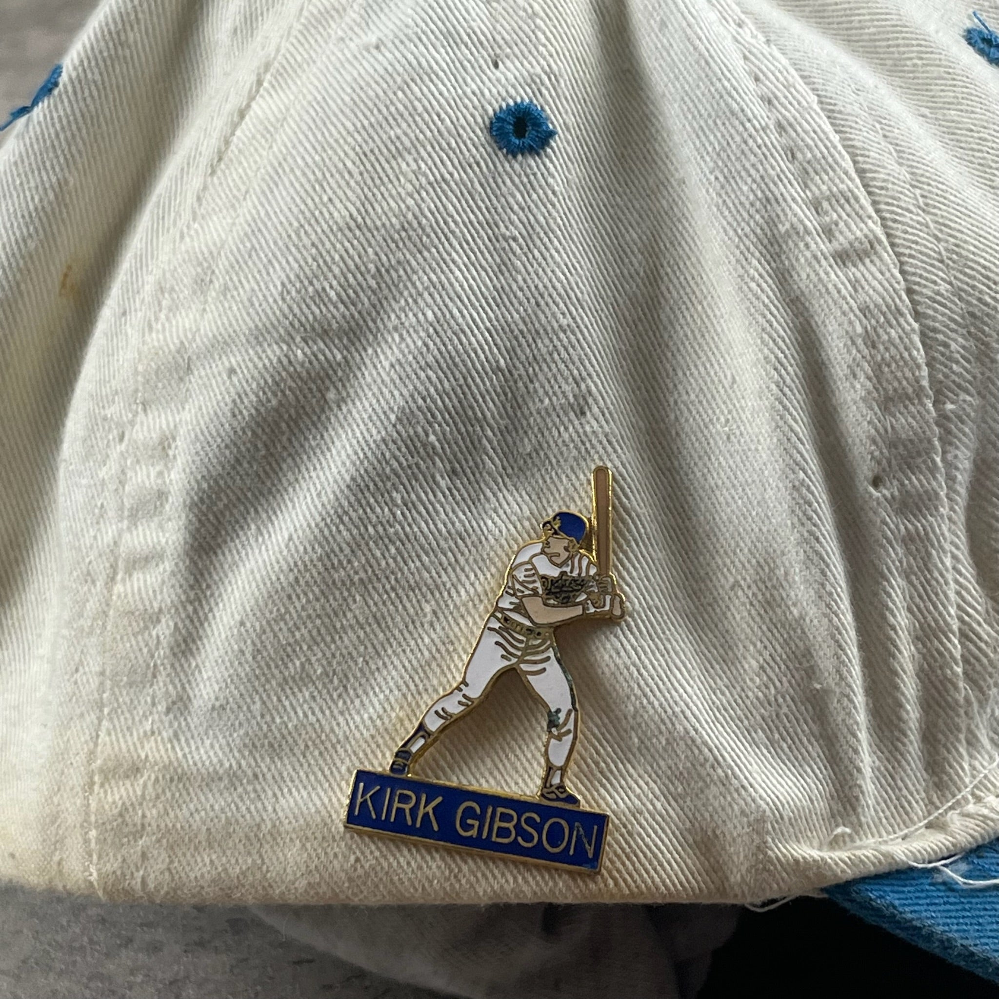 Vintage Los Angeles Dodgers Hat W/ Player Pins