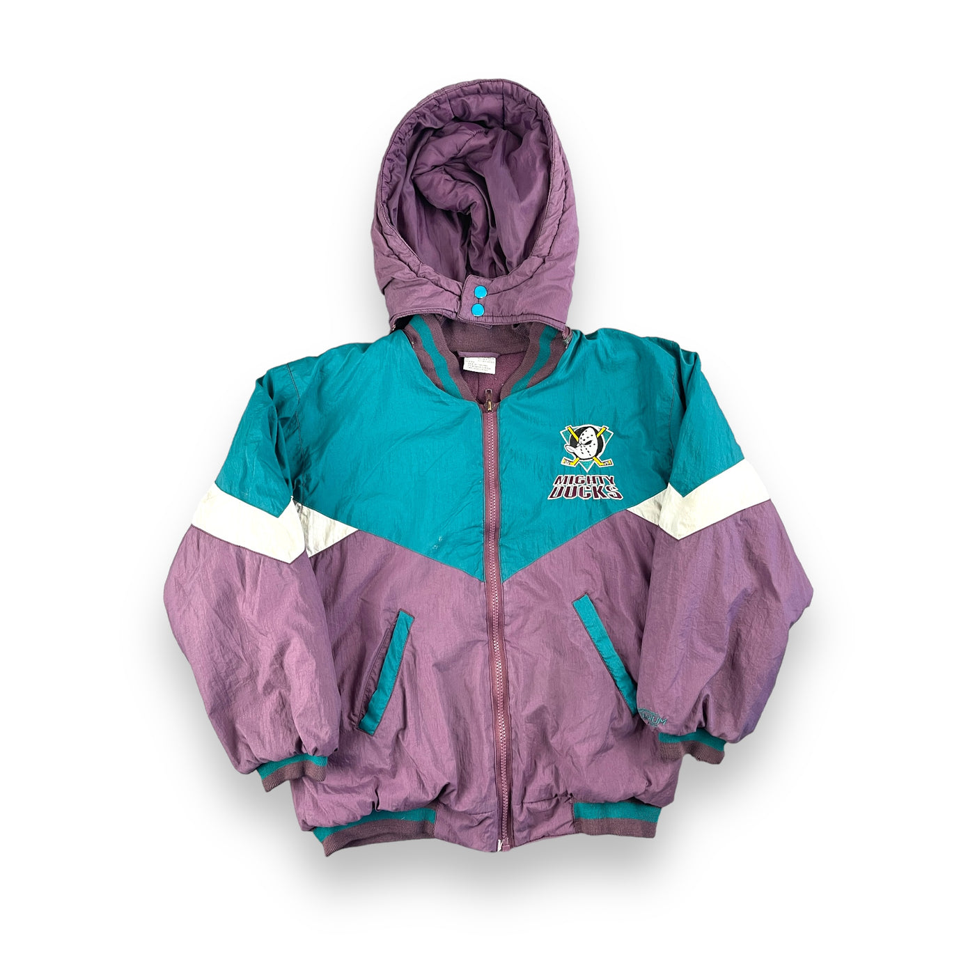 Vintage Mighty Ducks Puffer Jacket Youth Medium