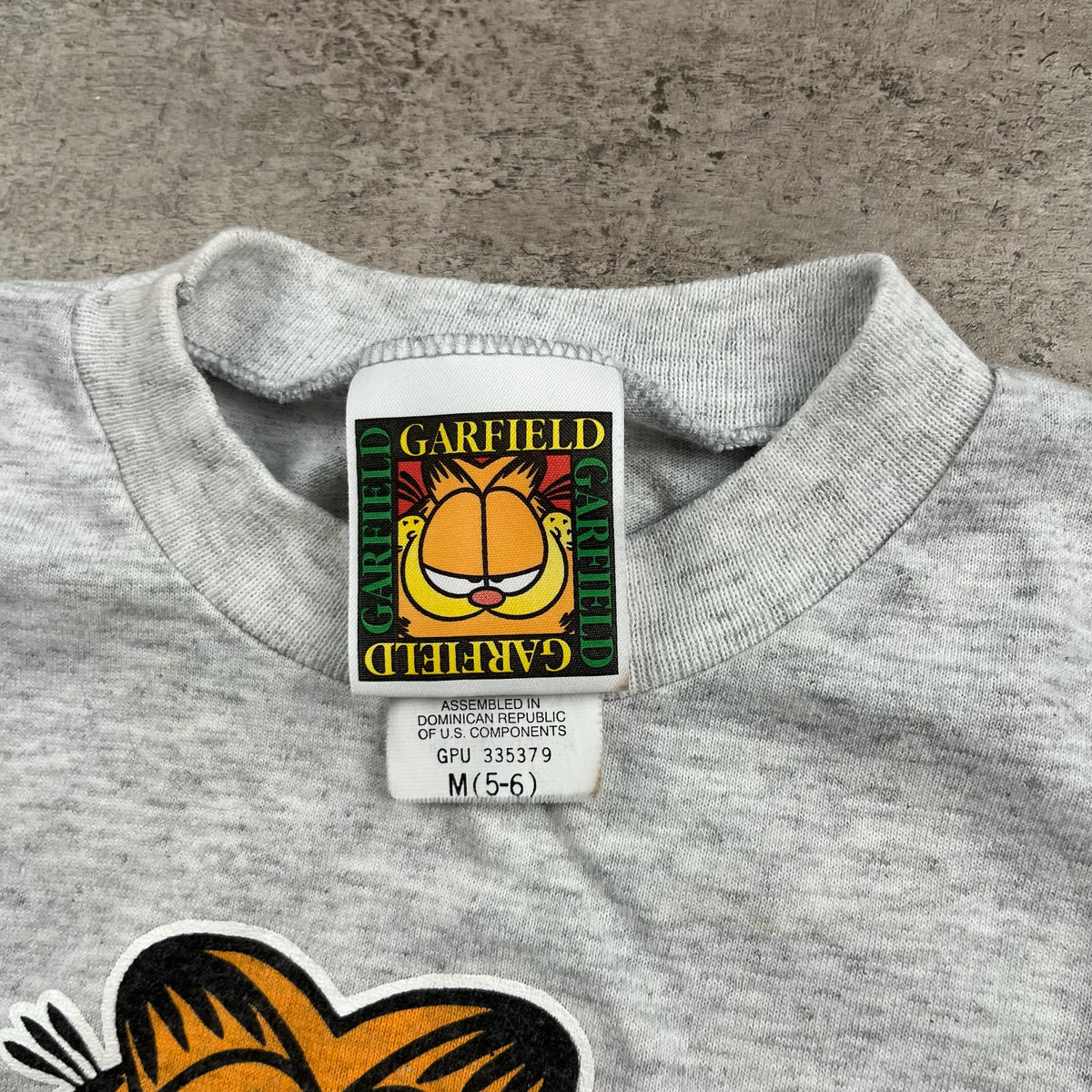 Vintage Garfield Muscle Tank 3/4T