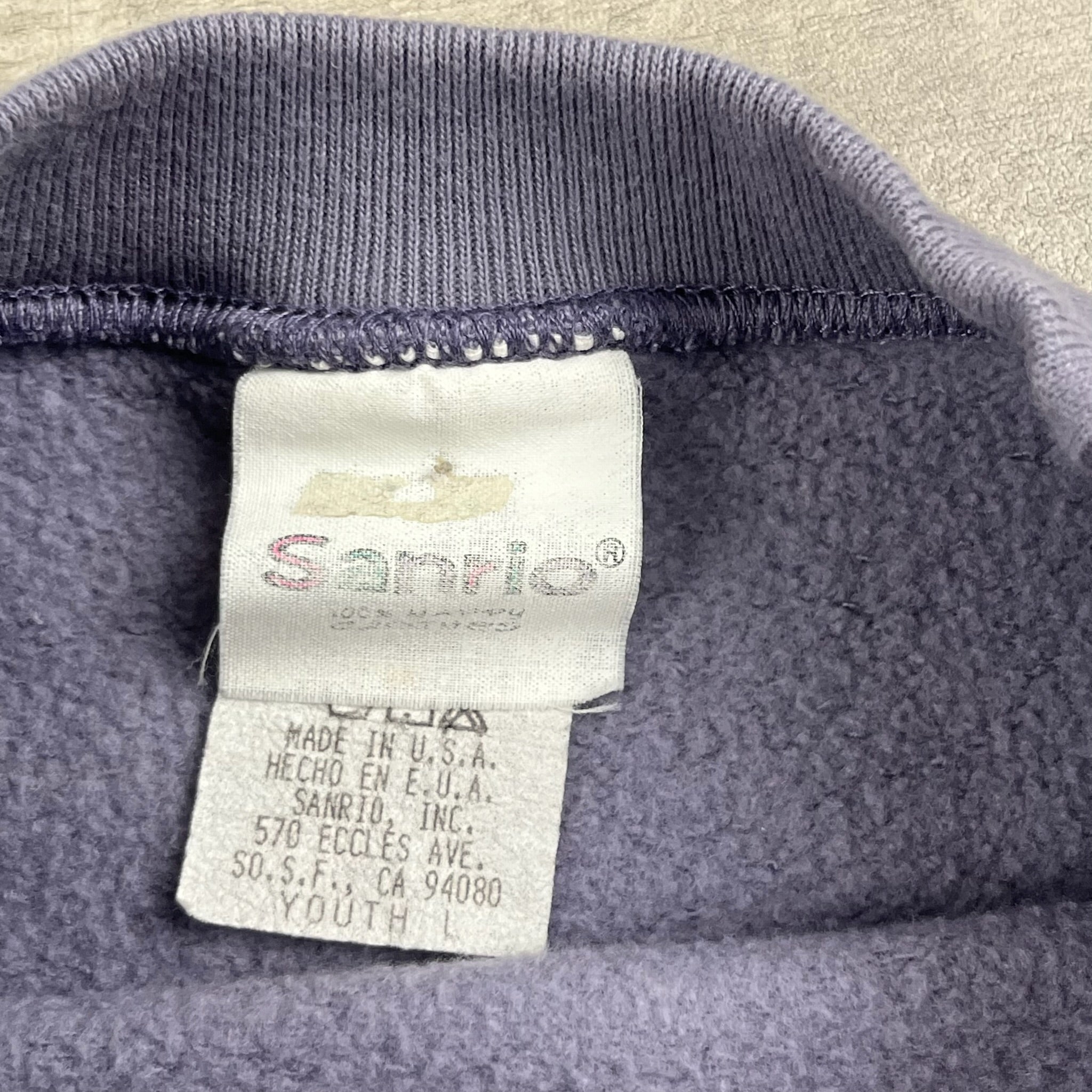 Vintage Sanrio Spottie Dottie Crewneck Youth Medium