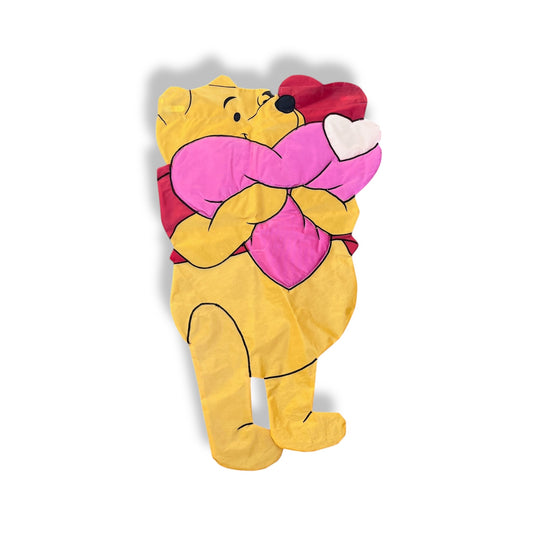 Vintage Winnie the Pooh Nylon Flag Double-Sided
