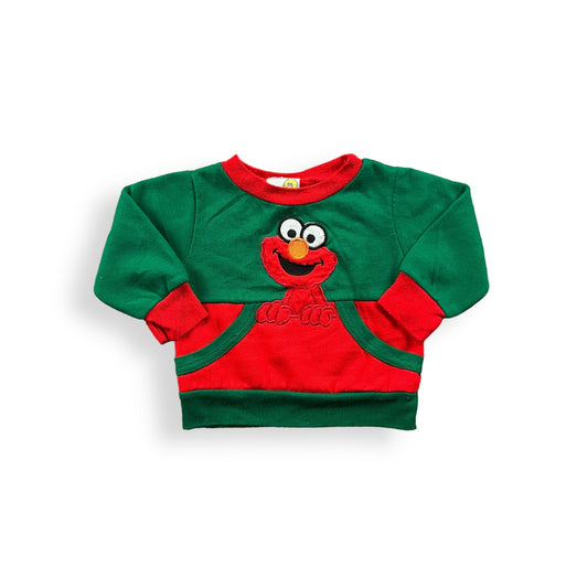 Vintage Elmo Crewneck 9-12 Months