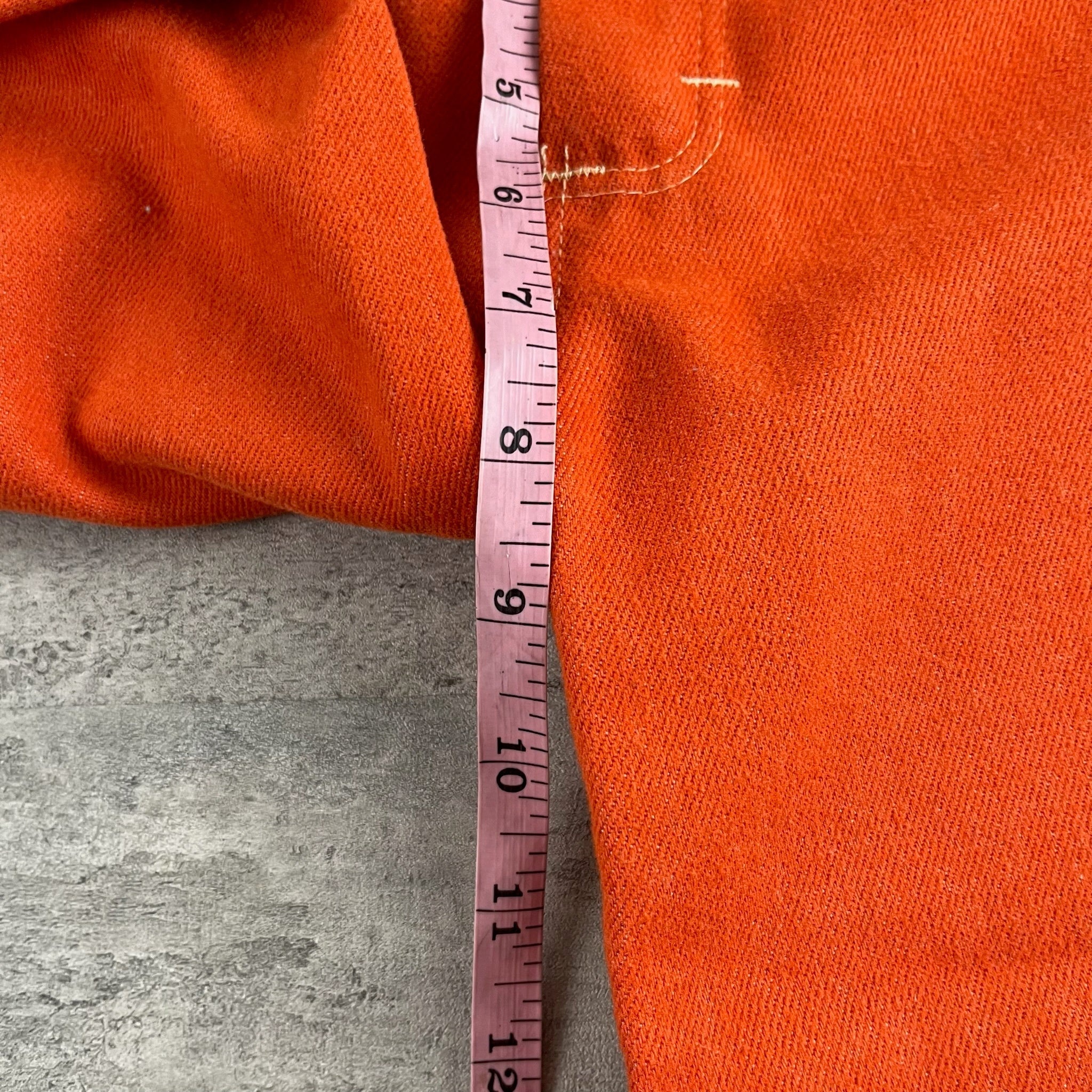 Vintage Orange Denim Pants 4T