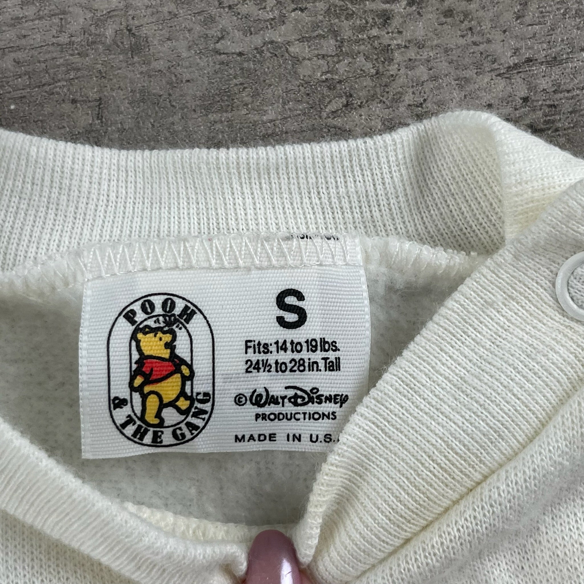 Vintage Winnie The Pooh Sweater 6-9 Months