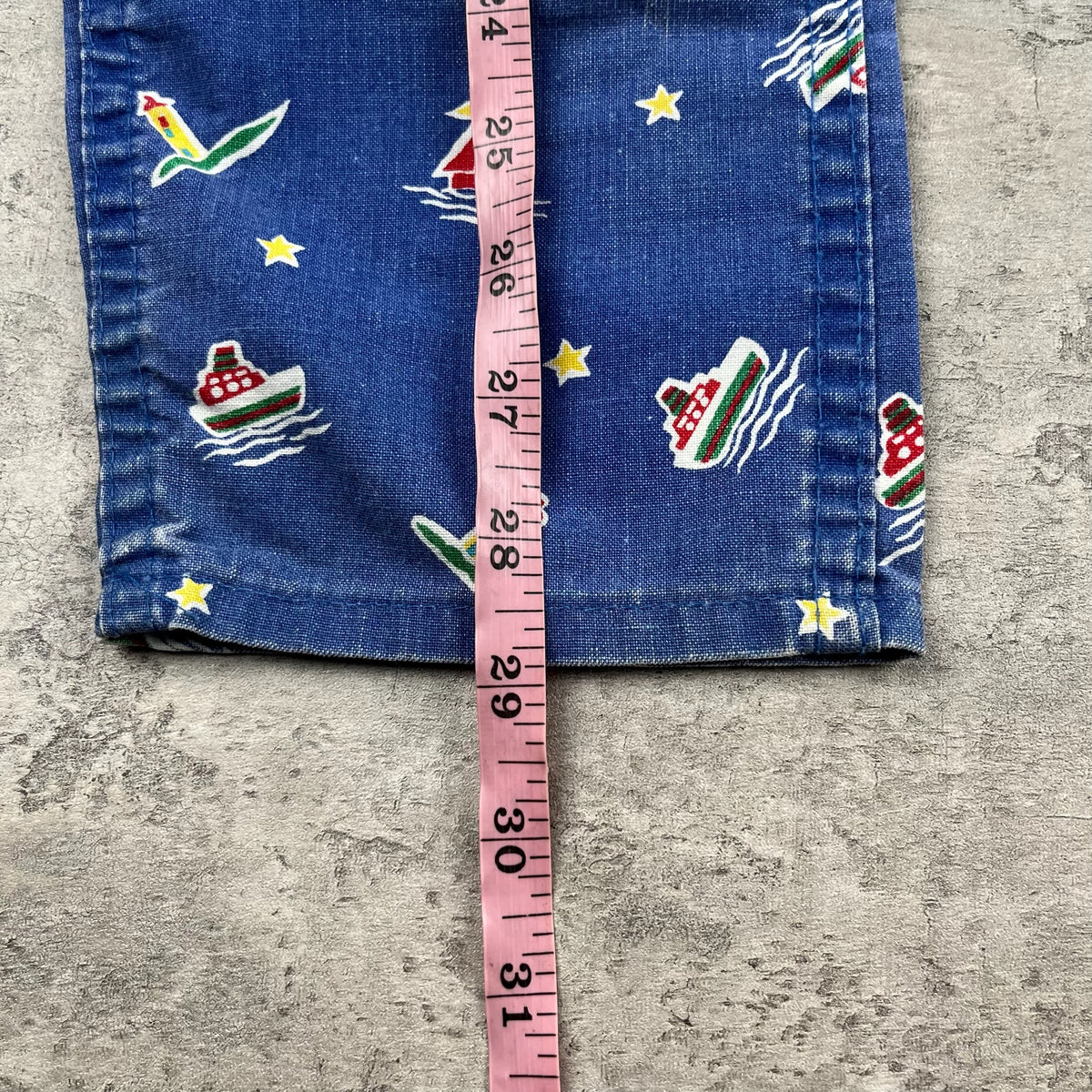 Vintage OshKosh Boat Overalls 18M