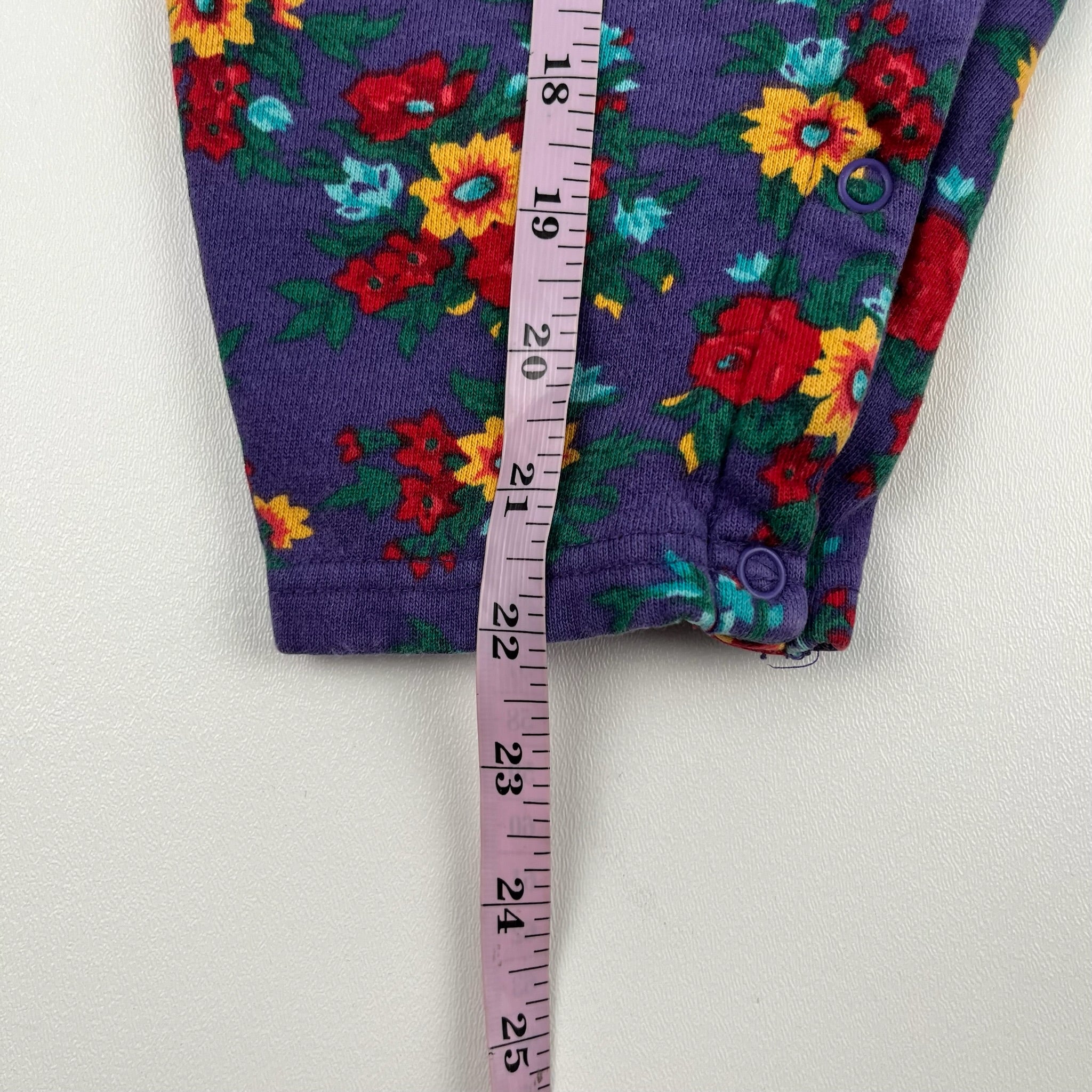 Vintage Baby Gap Floral Romper 18 Months