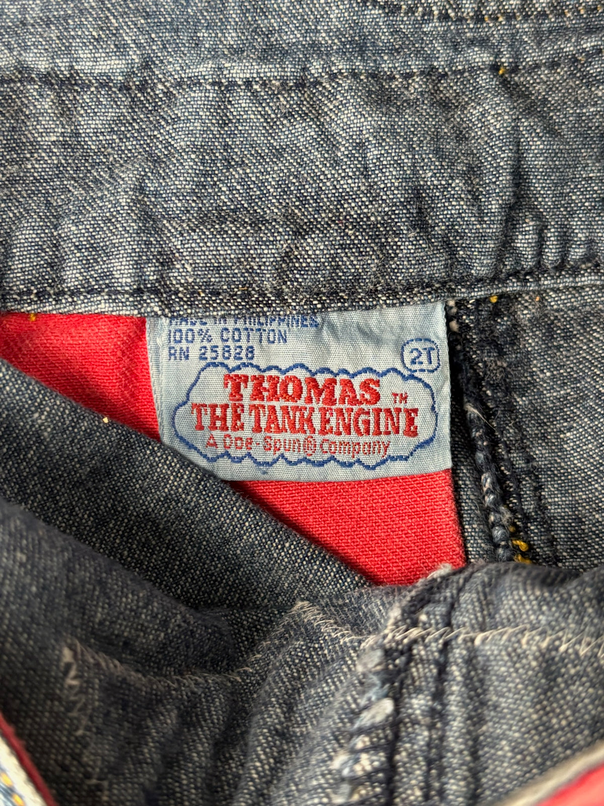 Vintage Thomas The Tank Overalls 2T