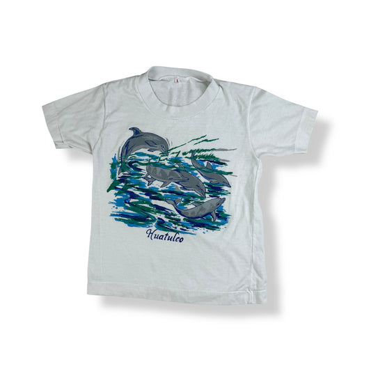 Vintage Huatulco Mexico Destination T-Shirt 4T