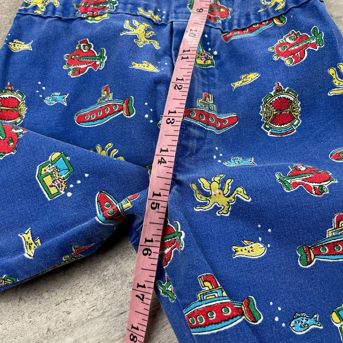 Vintage OshKosh Submarine Overalls 12M
