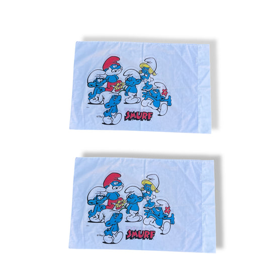 Vintage Smurf Pillowcase