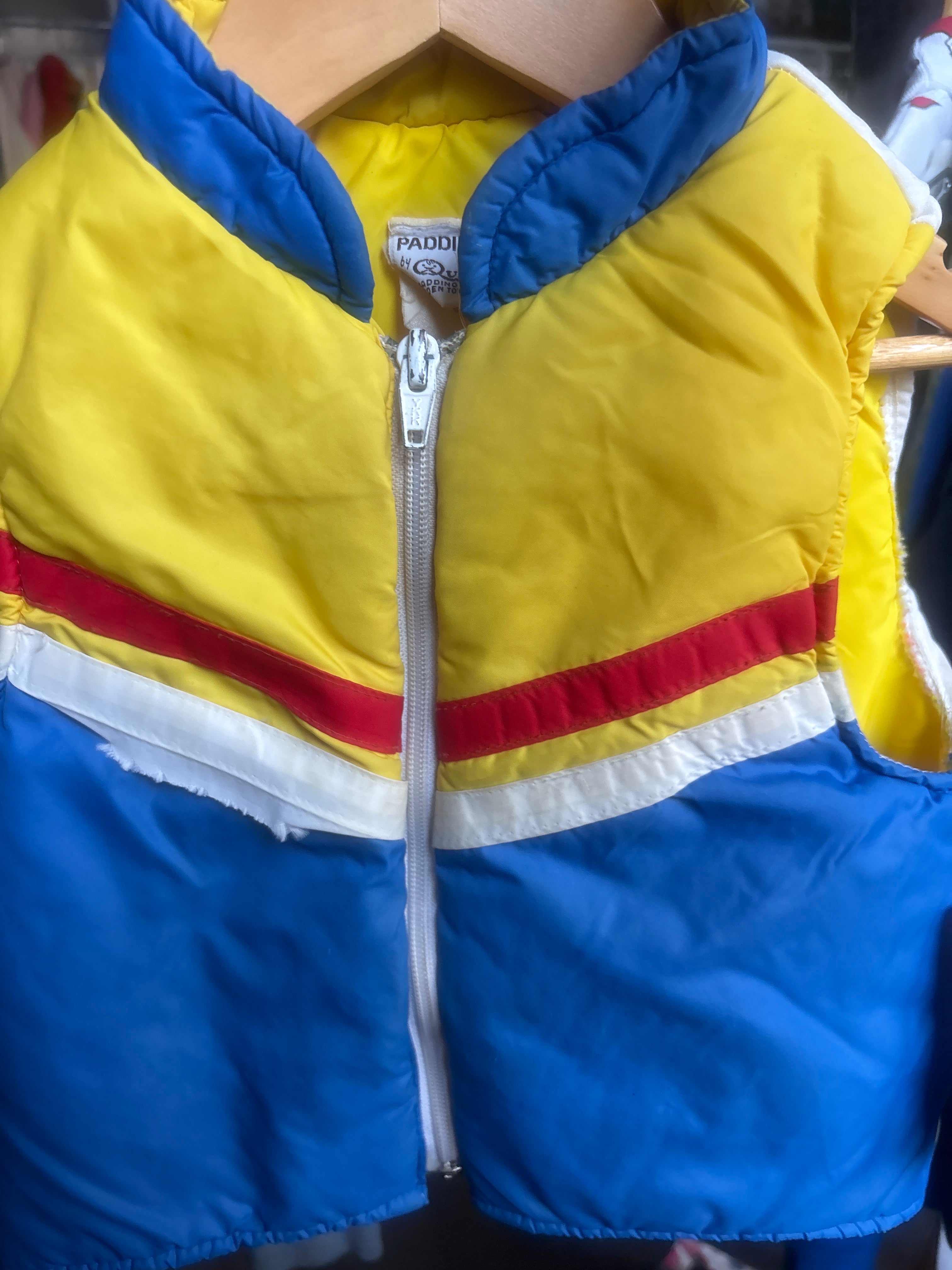 Vtg Paddington Vest 2/3T