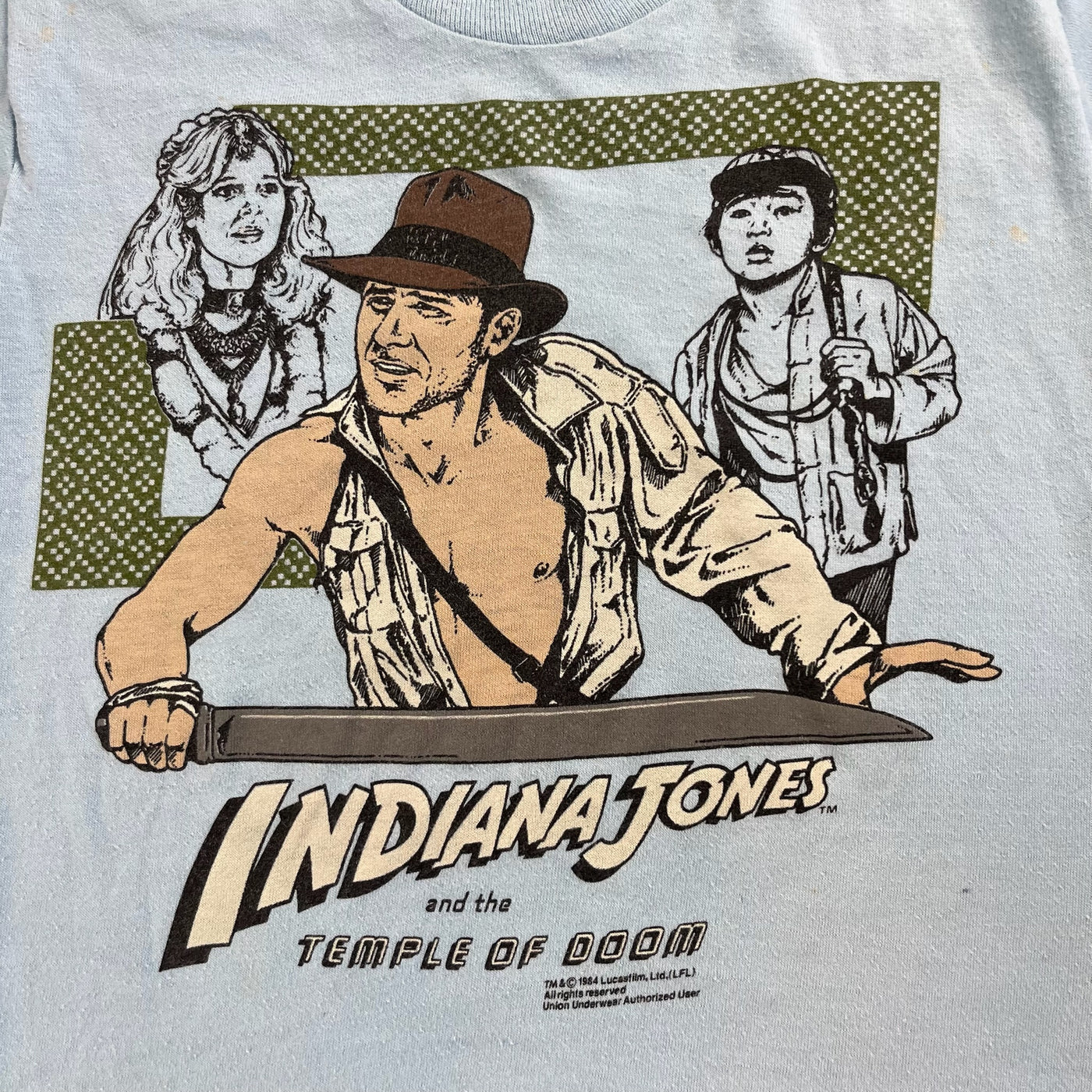 Vintage Indiana Jones Temple of Doom 3T