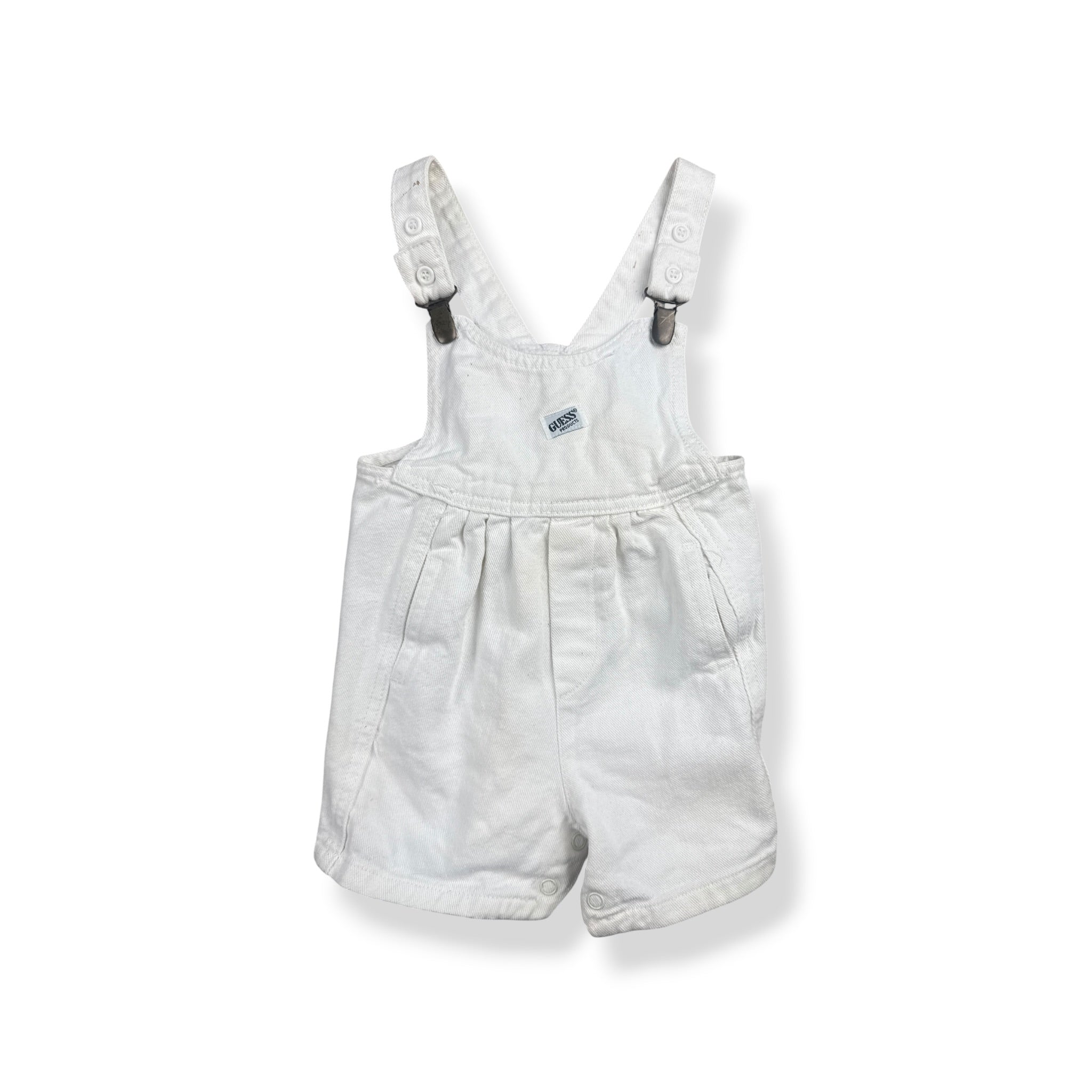 Vintage Guess Shortalls 12-18 Months