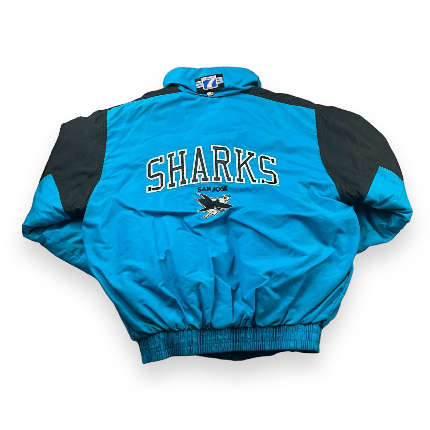 Vintage San Jose Sharks Puffer Jacket Youth Large