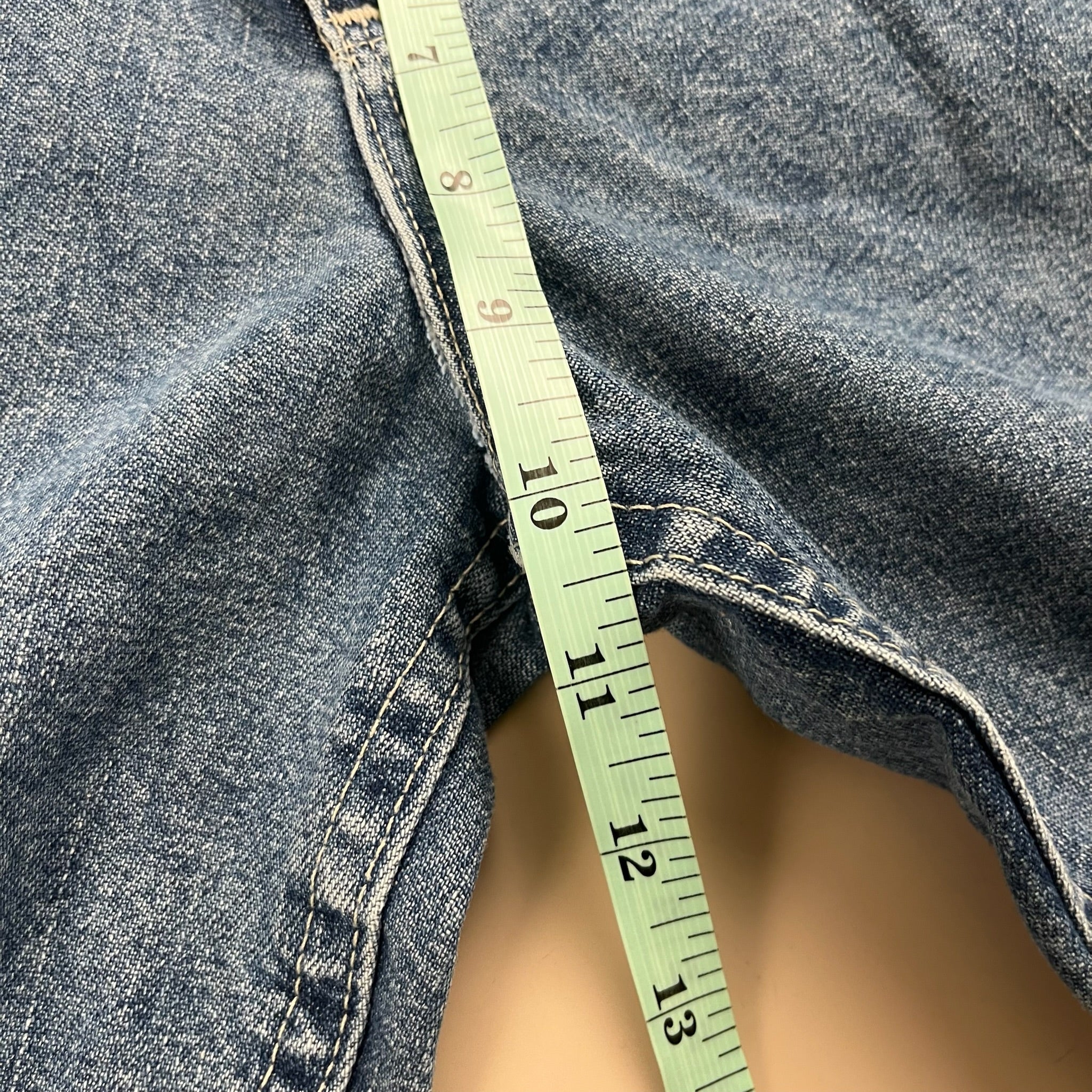 Vintage Lee Pipes Jean Shorts 10