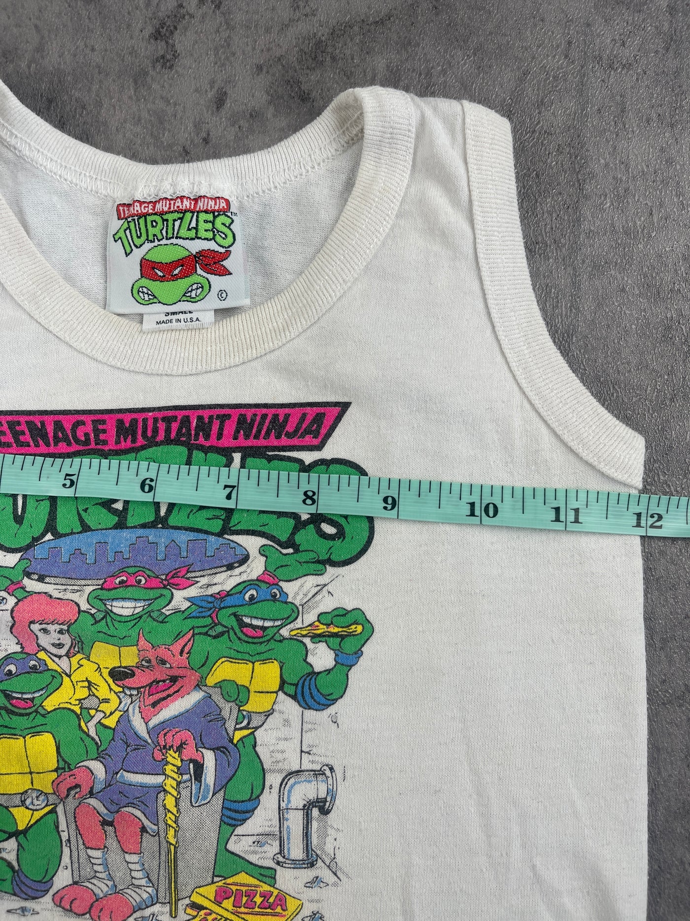 Vintage ‘91 TMNT Tank 18-24 Months