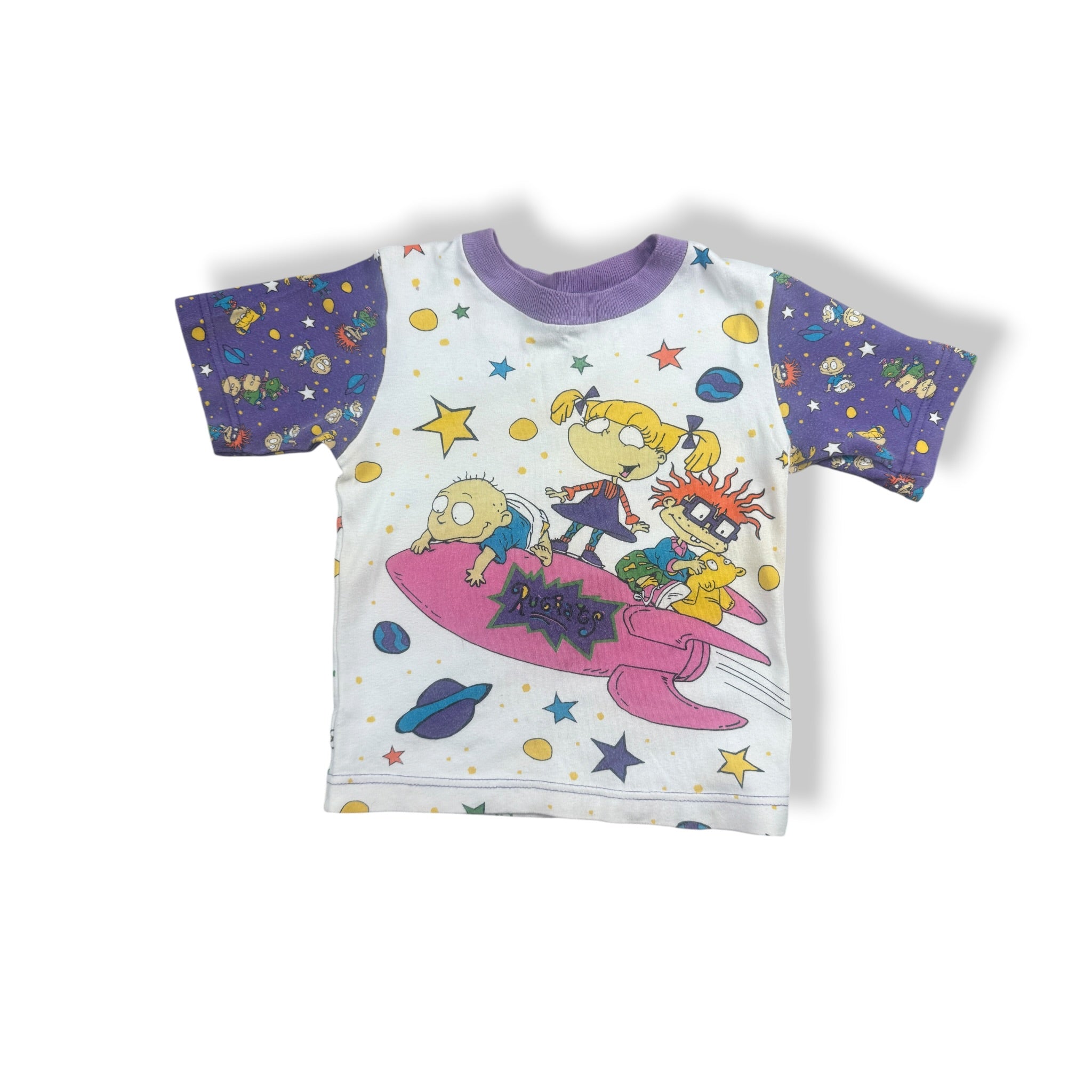 Vintage Rugrats AOP PJ Top 3T