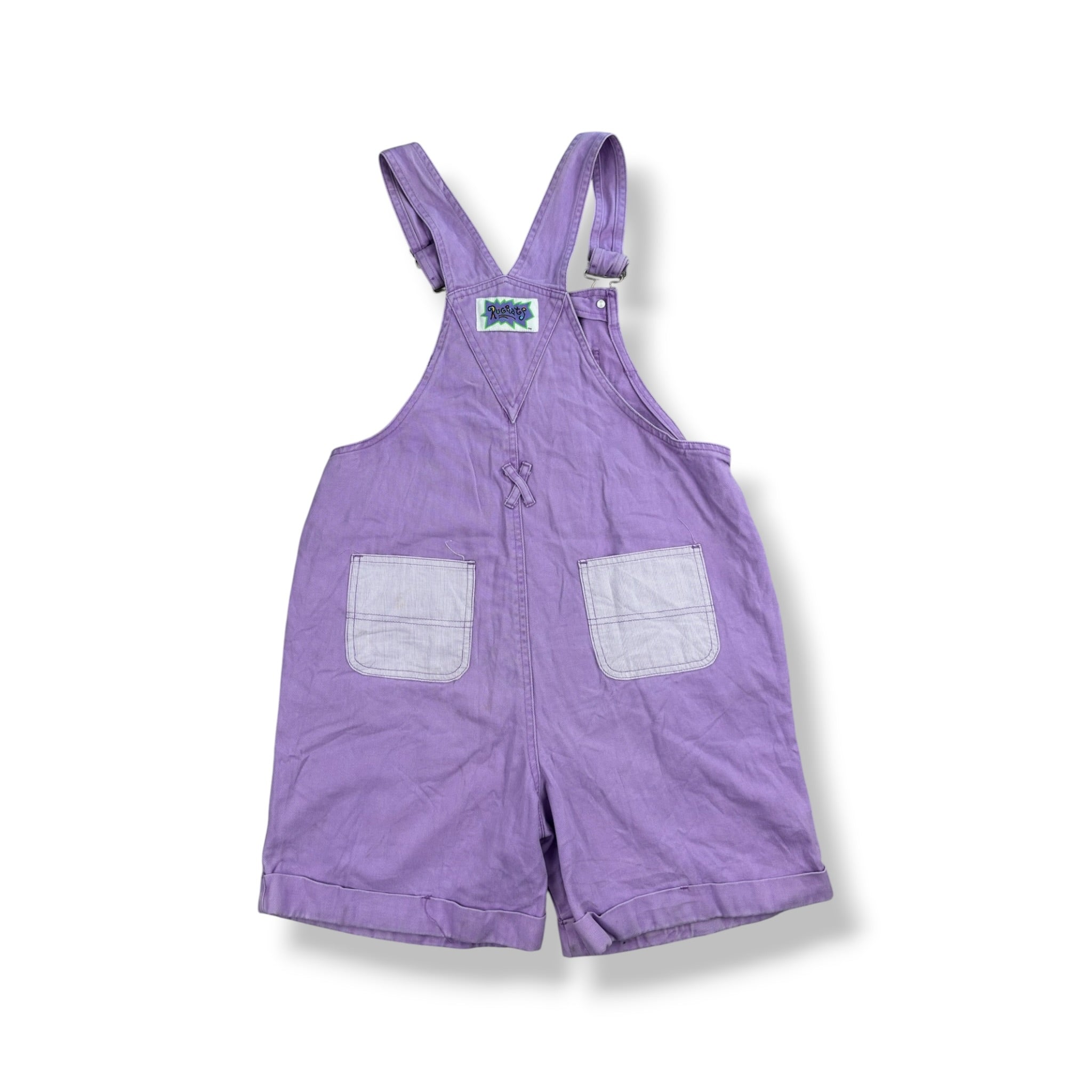 Vintage Rugrats Shortalls Youth Large