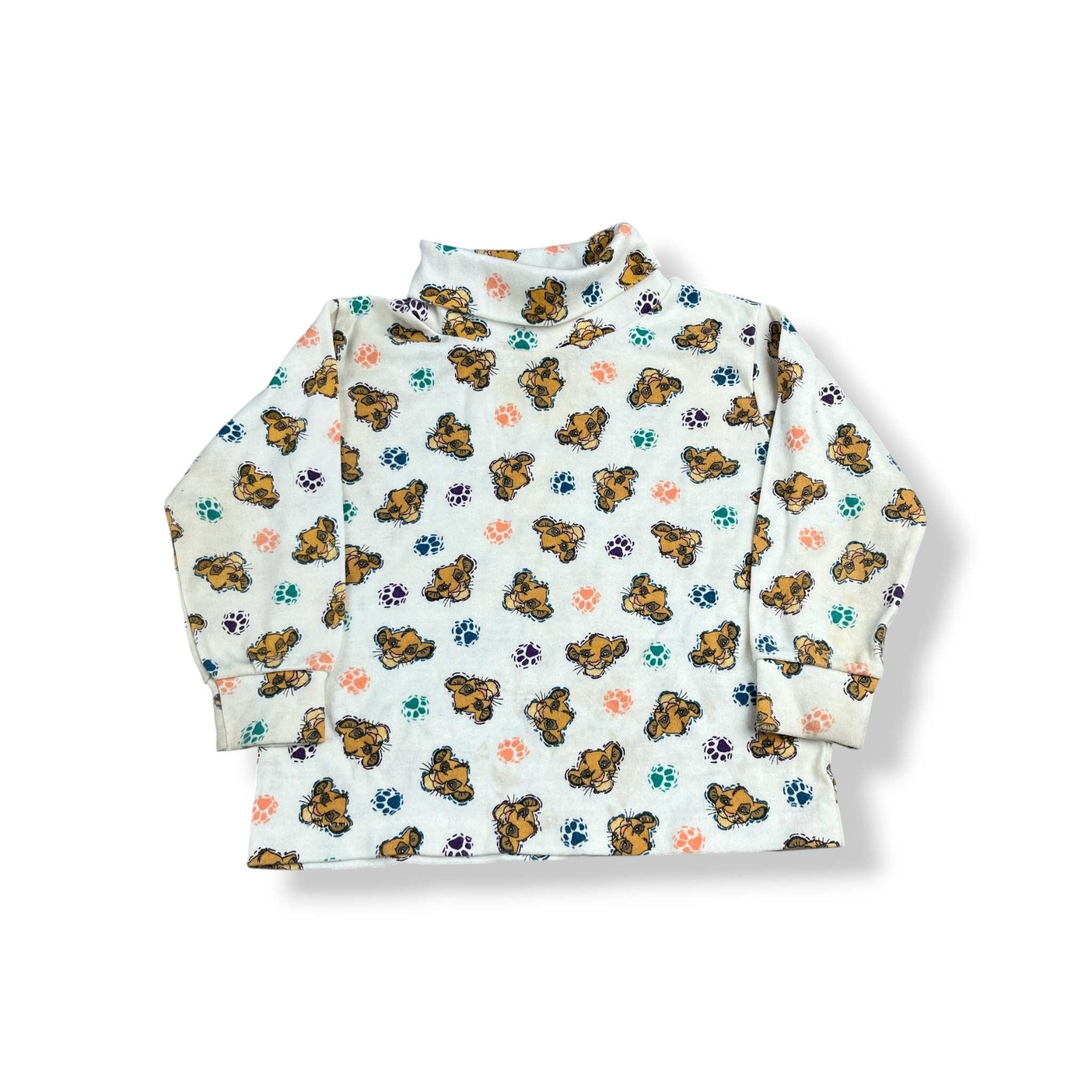 Vintage Lion Kong Turtleneck 2T