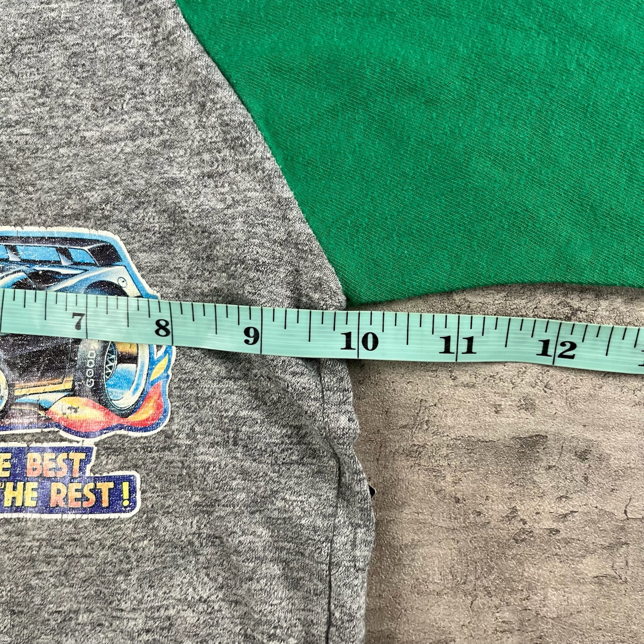 Vintage Race Car Raglan 18 Months